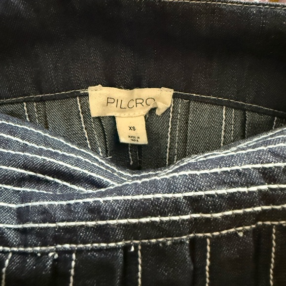 Anthropologie Pilcro Denim Babydoll Mini Dress - Picture 4 of 4